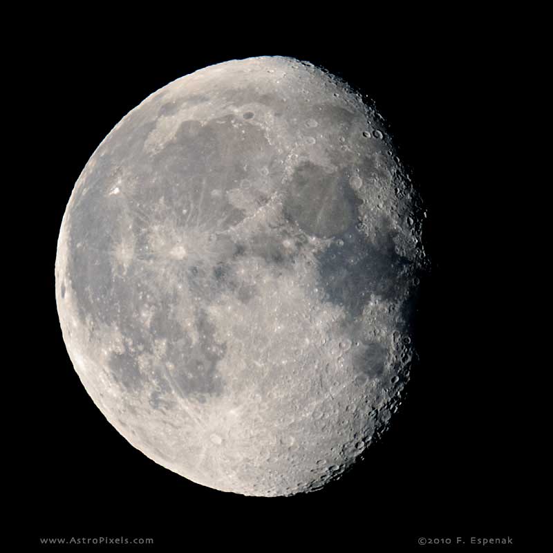 Gibbous Moon - 17.6 days