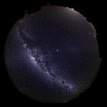 Fisheye: Milky Way - Early Morning