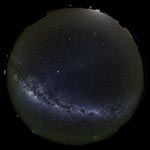 Fisheye: Milky Way - Midnight